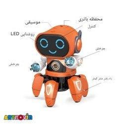 اسباب بازی ربات خرچنگ چرخشی آیتم 142