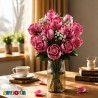 لگو دسته گل رز صورتی آیتم 73004