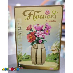 لگو دسته‌گل در گلدان آیتم 057
