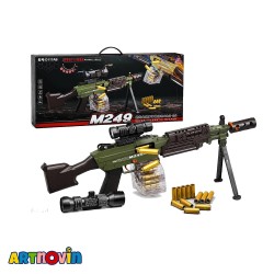 تفنگ پوکه پران تیر اسفنجی آیتم M249