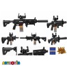 تفنگ تیر اسفنجی 98سانتی آیتم M416