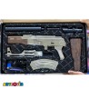 تفنگ کلاشینکف حرفه ای دوربین دار تیر ژله ای AK47