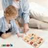پازل چوبی اعضای بدن انسان