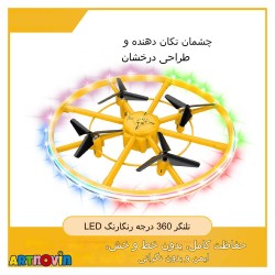 کوادکوپتر کنترلی چراغدار آیتم F181